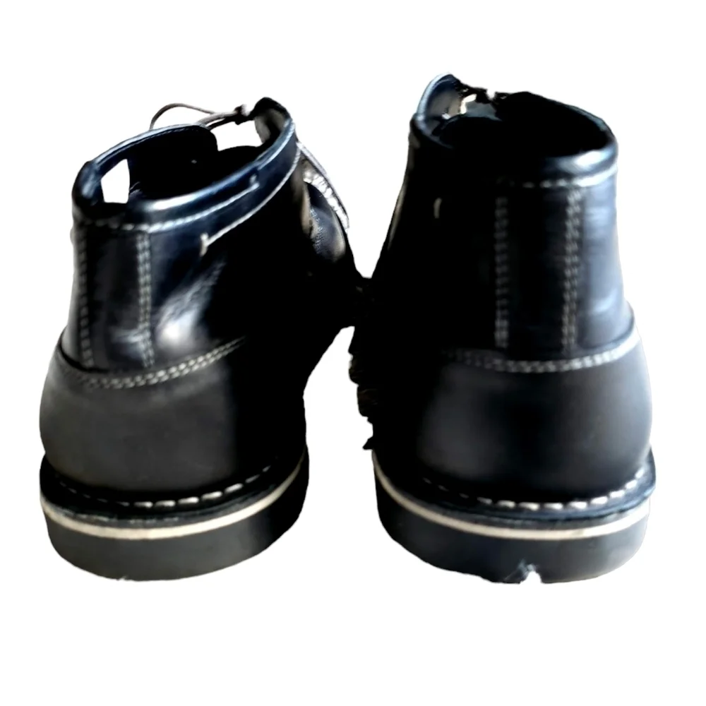 Sharp Steve Madden Black Chucka Boots